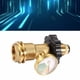 thumbnail image 3 of Adaptador de indicador de nivel de tanque de propano Conexiones de latón universales Convierte POL a QCC1 Tipo 1, 3 of 11