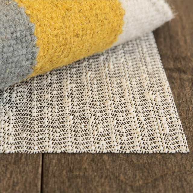 Grip-It Rug Stop Natural Rubber Non-Slip Indoor Rug Pad for Rugs on Hardwood Floors 7X10 ft