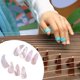 thumbnail image 5 of 8 piezas de púas de dedo Guzheng para adultos, cubiertas de uñas profesionales de doble cara curvadas estilo A, 5 of 7