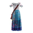 thumbnail image 3 of HAWEE Robe Mirabel pour Filles, Costume Mirabel Madrigal Tenue de Cosplay d'Halloween, 3 of 6