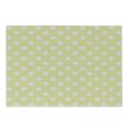 thumbnail image 1 of Dots Cutting Board, Retro Style Spotty Pattern with Symmetrical White Dots on Yellow Backdrop, Decorative Tempered Glass Cutting and Serving Board, Small Size, Pale Yellow White, by Ambesonne, 1 of 1