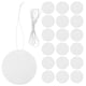 thumbnail image 1 of 1 Juego de hojas de ambientador DIY, hojas de ambientador de transferencia de calor, hojas de ambientador de sublimación en blanco con correas elásticas, 1 of 5
