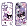 thumbnail image 4 of Case For Apple iPhone 11 13 15 14 Pro Max 12 Mini 7 8 Plus XR X XS SE 6 6S Angel Eye Shell Phone Cover Cute Cartoon Kuromi Funda X04 for iPhone SE 2020, 4 of 6