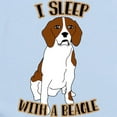thumbnail image 2 of CafePress - I Sleep With Beagles Baby Light Bodysuit - Baby Light Bodysuit, Size Newborn - 24 Months, 2 of 4