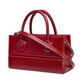 thumbnail image 2 of Sonducket Bolso cruzado para mujer, estilo Simple a la moda, asa de elevación, Color sólido, Rectangular, para teléfono móvil, lápices Bolsas de mensajero y de hombro Rojo, 2 of 6