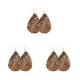 thumbnail image 1 of QualitChoice Leopard Print Earrings Body Ornament Female Jewelry Adornment Ear Dangles Type 11 3Set, 1 of 6