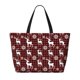 thumbnail image 2 of Disketp Plaid Reindeer Snowflakes Bolsa de Playa de Gran Capacidad, Bolso Impermeable y a Prueba de Arena para Mujer, Ideal para Playa, Piscina y Natación, 2 of 7
