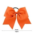 thumbnail image 3 of Fashion Women Elastic Big Bowknot Ring Rope Ponytail Holder Hair Accessories, 3 of 8