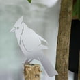 thumbnail image 3 of Estatua De Jardín, Silueta De Pájaro De Metal, Arte De Patio De Pájaros Para Decoración De Valla De Patio De Jardín Noticed HA036458-00, 3 of 6
