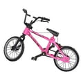 thumbnail image 4 of Mini Model for Kids Boys Riding Bike Model for Home Desk Table Decoration , Pink, 4 of 6