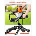 thumbnail image 5 of 5.71 Inch Auger Bit & 1500W Motor – Powerful Electric Post Hole Digger for DIY Projects, 5 of 11