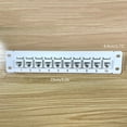 thumbnail image 5 of Ethernet Patch Panel CAT5e 10 Port RJ45 Wall & Rack Mount Keystone Jack Module, 5 of 11
