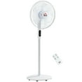thumbnail image 1 of HOMCOM Height Adjustable Pedestal Fan Oscillating Standing Fan with Remote, 1 of 10
