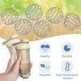 thumbnail image 3 of LinenLoon 6 Pcs Boules Shaker Fouet à Protéines en Acier Inoxydable pour Bouteille Shaker (2 Po), 3 of 4