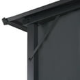 thumbnail image 5 of vidaXL Gazebo Canopy Party Tent Patio Pavilion with Curtains Aluminum Black, 5 of 6
