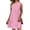 🔥 Pink, variant on Sentmoon Plus Size Dress Summer 2026 Delightful Solid Color Crew Neck Slip Dress Stretchy Regular Fit Beach Accessories Must Haves for Travel and Holiday Black L