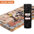 thumbnail image 7 of OPUX Anti Fatigue Kitchen Floor Mat, Reversible Cushioned Memory Foam Kitchen Rug Pad, Waterproof Non-Slip Padded Comfort Standing Mat Laundry Home 47x17 (Farmhouse Rooster Wine), 7 of 7