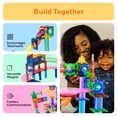 thumbnail image 4 of Juguete de construcción PicassoTiles Marble Run Car Race Track, 4 of 8