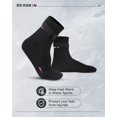 thumbnail image 2 of Calcetines de neopreno Seaskin, 3 mm, negros, pequeños, 2 of 5