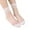 White, variant on HNMKIU Ladies Sheer Stockings Soft Summer Cool Glass Socks Breathable Leisure Solid Color Transparent Short Hosiery White,One Size