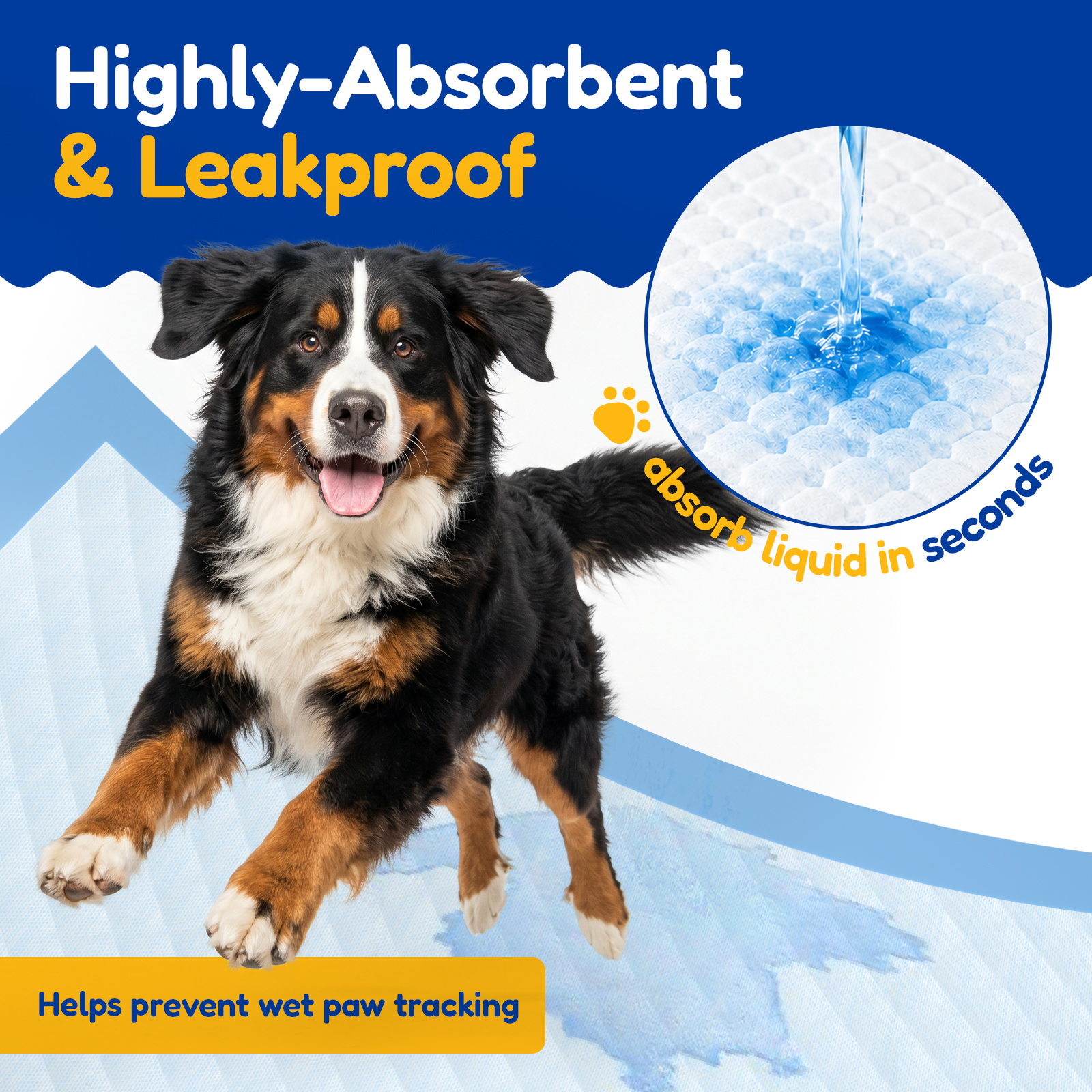 Powools Puppy Pads, X-Large 33.5" x 27.5", 100 Count photo 7