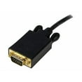 thumbnail image 4 of StarTech.com 15 ft DisplayPort to VGA Adapter Cable - DP to VGA Video Converter - Active DisplayPort to VGA Cable for PC 1920x1200 - Black (DP2VGAMM15B) - DisplayPort cable - DisplayPort (M) to HD-15 (VGA) (M) - 15 ft - latched - black, 4 of 5