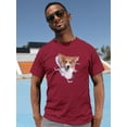 thumbnail image 2 of Corgi Peaking Out T-Shirt Men -Image by Shutterstock, Male Large, 2 of 4
