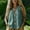 Blue, variant on Only Moment Spring Tops for Women Sleeveless V Neck Jute with Button Cuffs Dressy Casual Summer Outfits Early Fall Fashion Spring Clothes Sky Blue,XL