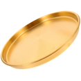 thumbnail image 3 of Stainless Steel Tray Golden Multipurpose Use Jewelry Dish Organizer for Home Use, 3 of 5