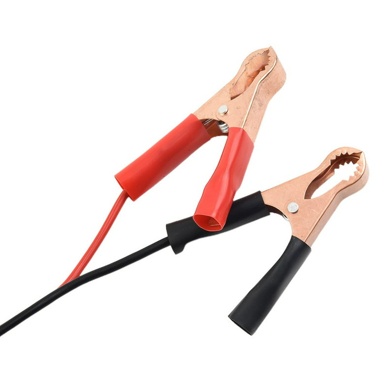 16Awg 2-Pin Sae Quick Disconnect Plug To Battery Alligator Clips
