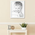 thumbnail image 3 of ArtToFrames 21" x 27" Contemporary White with Lip Picture Frame, 21x27 inch White Wood Poster Frame (WOM-2032), 3 of 7