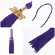 thumbnail image 3 of KALLORY 8Ud Borlas Para Sombrero De Graduación Con Dijes 2026 En Poliéster Morado Para Ceremonias, 3 of 8