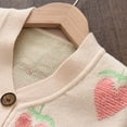 thumbnail image 6 of Girls Sweaters Girls Winter Cute Fruit Prints Sweater Long Sleeve Warm Knitted Pullover Knitwear Tops Coat, 6 of 6