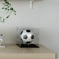 thumbnail image 3 of QIMOND Acrylic Display Case with Detachable Ball Stand, Compatible with Full Size Football, Dustproof Display Box for Exclusive Collectible Sport Memorabilia, 3 of 7