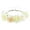 White, variant on Flower Headband Clearance, Women Flower Hair Garland Crown Headband Floral Wreath Hairband Boho Headbands for Women, Headbands for Women Blue