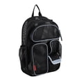 thumbnail image 6 of Eastsport Unisex 16" Pro Cargo Mesh Backpack, Black/Gray, 6 of 8