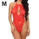 thumbnail image 1 of Camisón de encaje de mujer Sexy Body Lencería Ropa interior Ropa de dormir, Rojo, M tholdsy XX000075-07, 1 of 7