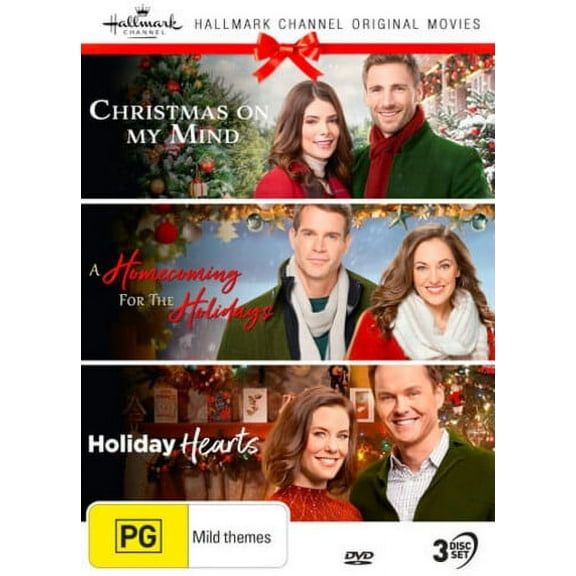 Hallmark Xmas Collection 20: Christmas On My Mind / Homecoming For The Holidays / Holiday Hearts [NTSC/0] (DVD), Via Vision, Drama