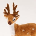 thumbnail image 3 of Figuras de ciervos en miniatura y figuras de animales de reno para baby shower navideño. En pie, 3 of 9