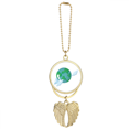 thumbnail image 1 of Universe And Alien Earth Art Deco  Fashion Car Keychain Angel Wing Pendant, 1 of 4