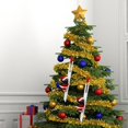 thumbnail image 4 of Escalada Eléctrica De Navidad, Adorno De Papá Noel Para Árbol De Navidad, Adorno Colgante Para Fiesta, Regalo Para Niños Kearding HA041693-01, 4 of 5