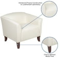 thumbnail image 5 of Flash Furniture HERCULES Imperial Series Ivory LeatherSoft Chair, 5 of 12