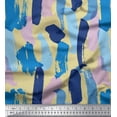 thumbnail image 1 of Soimoi Beige Cotton Cambric Fabric Abstracts Abstract Fabric Prints By Yard 56 Inch Wide, 1 of 3