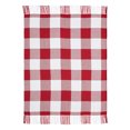 thumbnail image 5 of VHC Brands Annie Red Check Woven Throw 50x60, 5 of 5