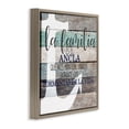 thumbnail image 3 of Stupell Industries Coastal Brown Floating Frame Canvas Art, 18 x 18, by Kim Allen, 3 of 8