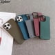 thumbnail image 2 of Fundas de teléfono mate con textura de fibra de carbono ultrafina para iPhone, 15, 14, 13 Pro Max, 12, 11Pro, Mini, XS, XR, 7, 8 Plus, cubierta de protección de lente, 2 of 5