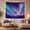 Green Purple Aurora, variant on Vibrant Aurora Borealis Over Lake Reflection Mystical Celestial for Space Lovers Celestial Wall Art Christmas Gift Tapestry Wall Hanging for Bedroom and Living Room