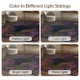 thumbnail image 7 of ODIKA 9'x12' Washable Area Rug Purple Gold Elegance with Floral Celestial Motifs Intricate Botanical Framed by for Great Room, Indoor Concept, Large Living Low Pile, Flatwoven, 7 of 7