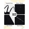 thumbnail image 7 of Girls Boys Overalls Kids Casual Sleeveless Jumpsuit One Piece Rompers with Pockets 5-14 Years, 7 of 7
