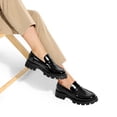 thumbnail image 6 of BURUDANI Womens Penny Loafers Platform Chunky Loafers for Women Dressy and Work, 6 of 7